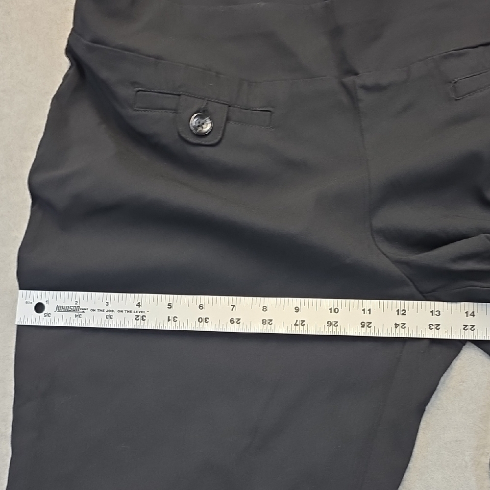 Style & Co Black Stretch Dress Pants Women’s XL Short Work Slacks - Picture 6 of 10